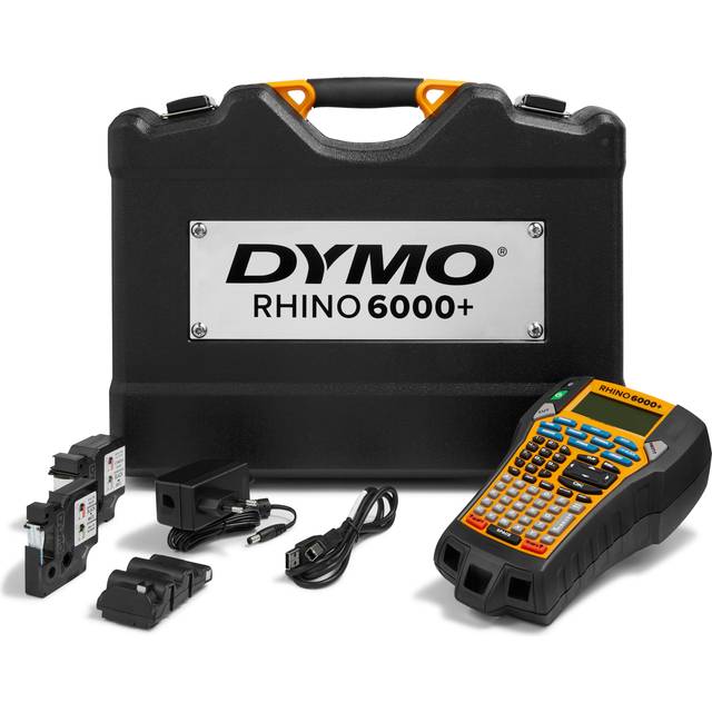 Dymo Rhino 6000 Plus Industrial Label Maker with Labelling Machine Kit Case (2122967)