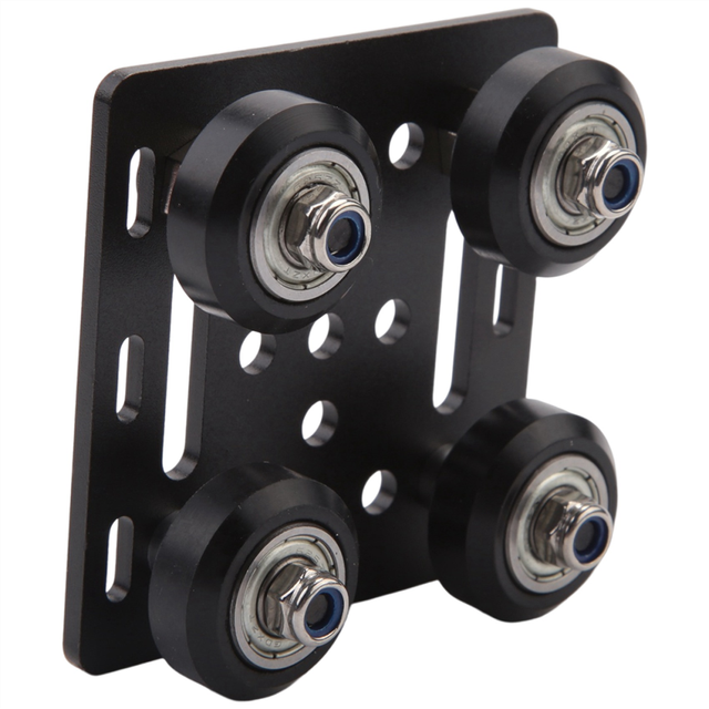 3D Printer Accessories for V Slot European Standard 2020 Aluminum Profile Pulley V-Slot Build Gantry Plate