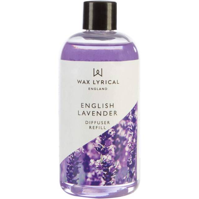 Wax Lyrical English Lavender Reed Diffuser Refill - 200ml | Soothing English Lavender Fragrance | Made in England
