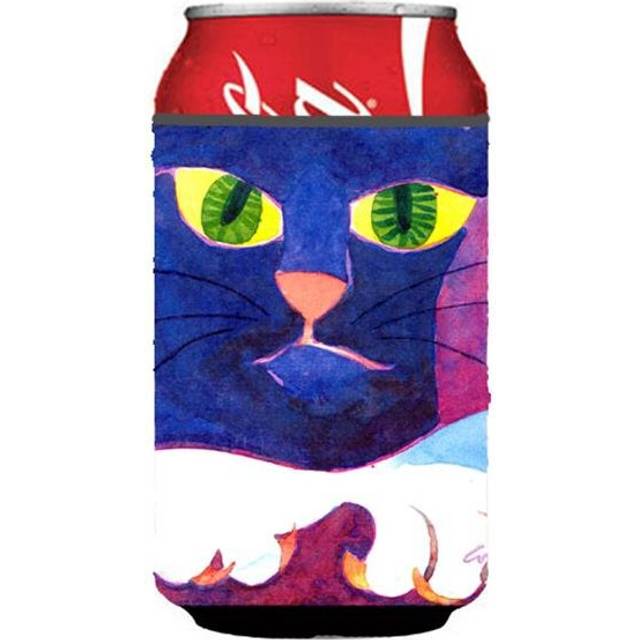 Big Blue Cat Can Or Bottle  Hugger