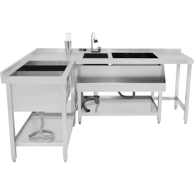 Modular Cocktail Bar Station with Ice Well