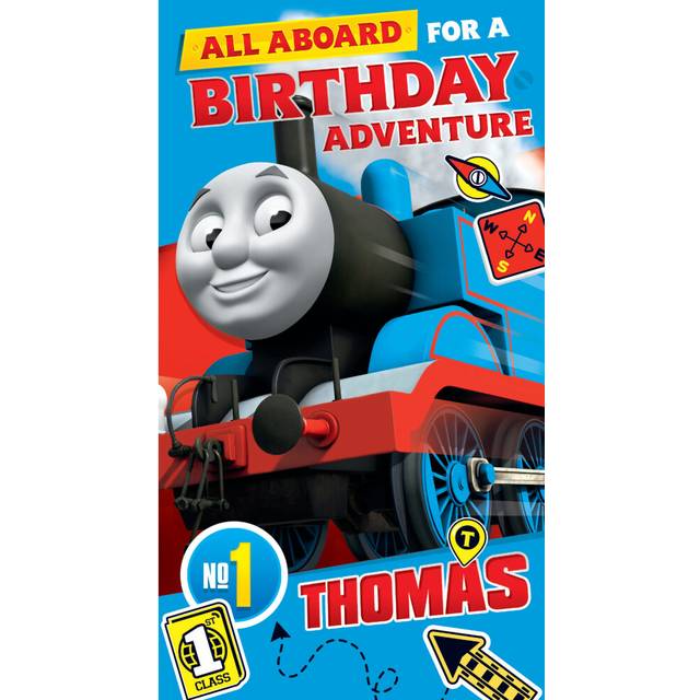 Thomas & Friends Birthday Card