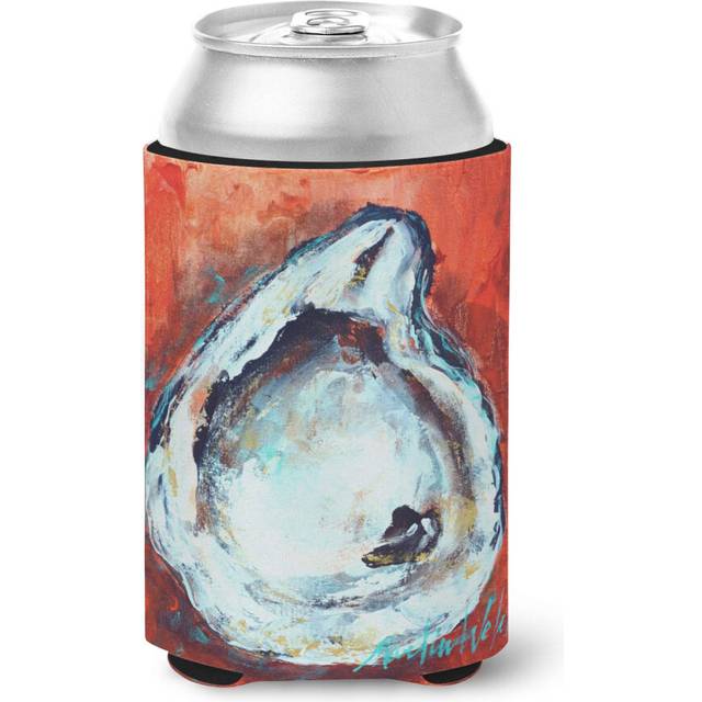 Carolines Treasures MW1321CC Char Broiled Oyster Can or Bottle Hugger Cooler Washable Drink Sleeve Collapsible Beverage Insulat