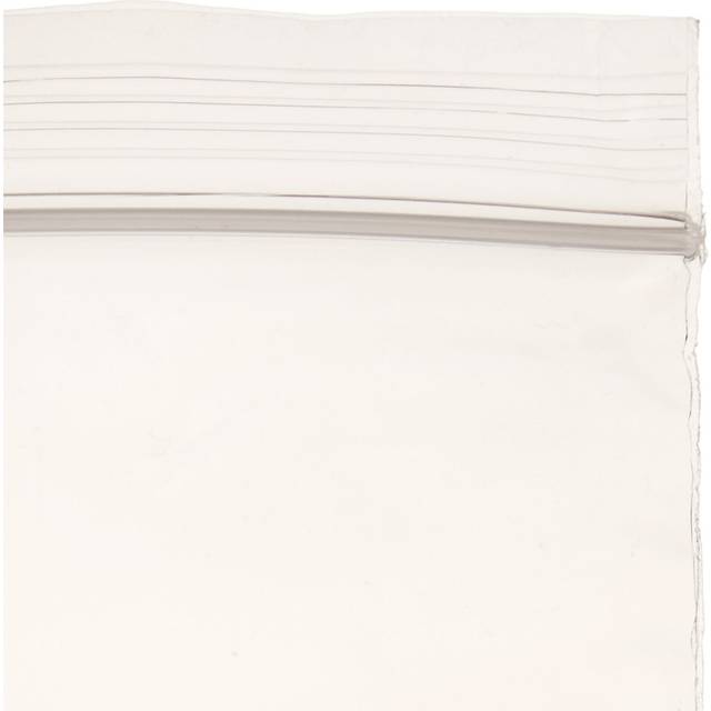 Rok Hardware Pack Of 100 Heavy Duty 10 X 13 Resealable 4Mil Thick Plastic Big Clear Poly Zip Lock Food Safe Storage Bags