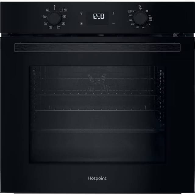 Hotpoint HO475PBUK Built In Electric Single Oven in Black 71L