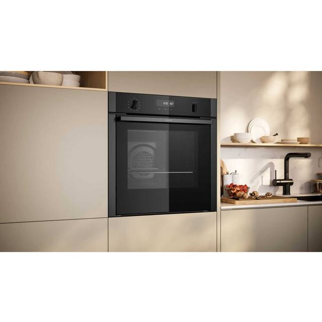 NEFF N50 B6ACH7AG7B Electric Pyrolytic Smart Oven - Graphite Grey, Silver/Grey