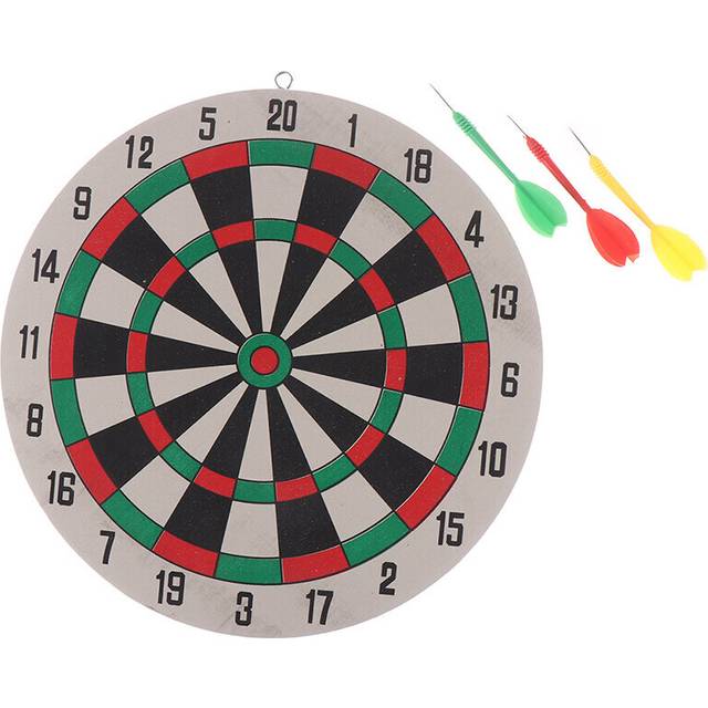 1 Set New Dart Board & Darts Game Set Perfect for Man Cave Game Room Kids Decoration