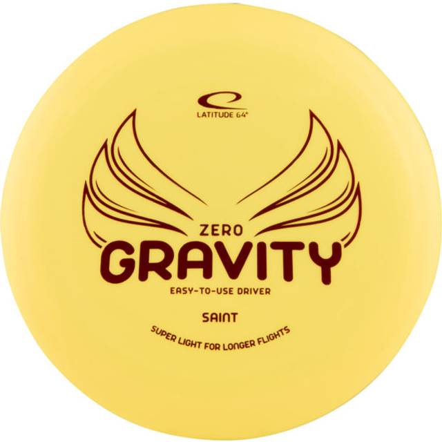 Zero Gravity Saint Fairway Driver disc, Gul, Unisex, NO SIZE