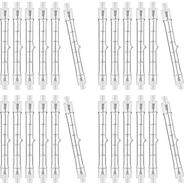 (24pcs) R7S Halogen Bulb 200W 230V Dimmable 118mm - Halogen Rod Lights