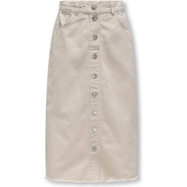 KIDS ONLY Kogelsa Midi Crochet Skirt Otw |Beige |152