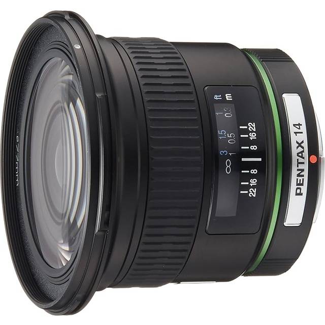 PENTAX Ultra wide angle single focus lens DA14mmF2.8ED[IF] K mount APS-C size 21510