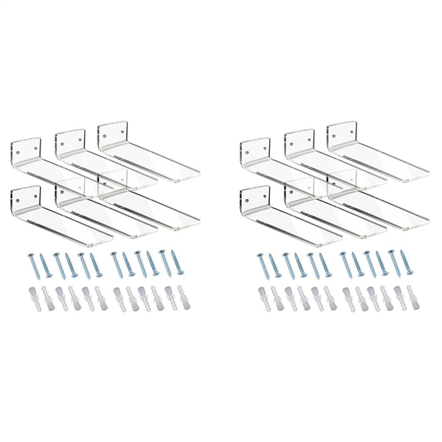 12 Pack Floating Shoe Display,Shelves Wall Mount Levitating Display Stand for Sneaker Collection or Shoes Box