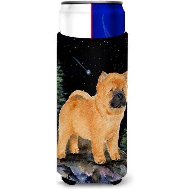 Starry Night Chow Chow Ultra Beverage Insulators for slim cans SS8488MUK