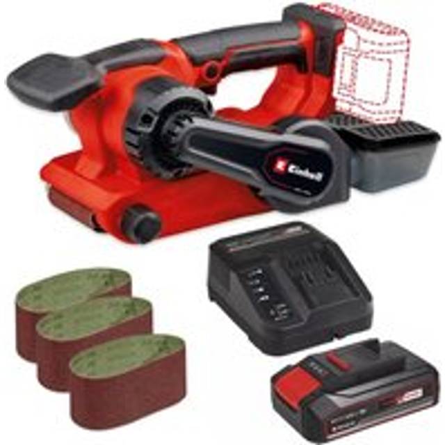 Power X-Change 18v Cordless Brushless Belt Sander tp-bs 18/457 2.5Ah Kit - Einhell