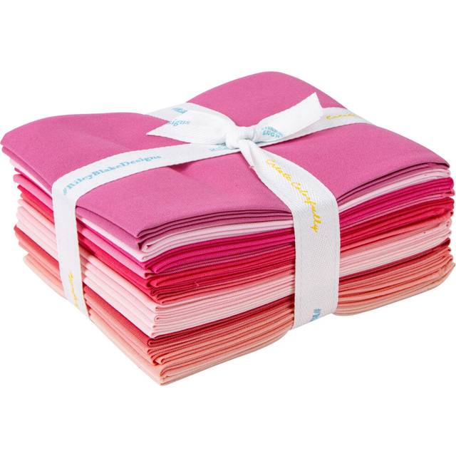 Confetti Cottons Pink 12 Fat Quarters Riley Blake Designs FQ-PIN120-12