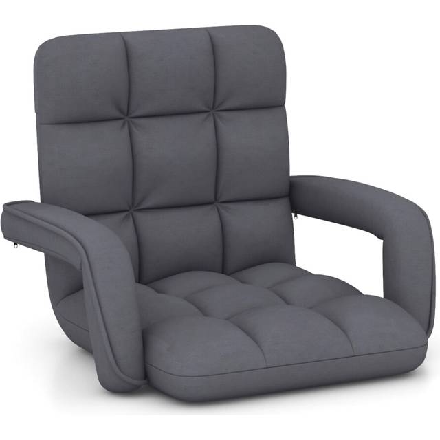 Floor Gaming Chair Adults 6-Position Adjustable Lazy Sofa Chair