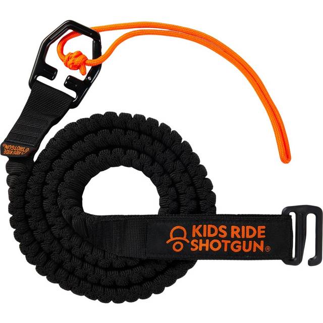 Kids Ride Shotgun Child Seats - Quick Fit MTB Tow Rope Black Colour: B