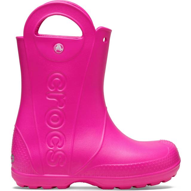 Crocs Handle It Kids Gummistövlar, Pink Crush, 24-25