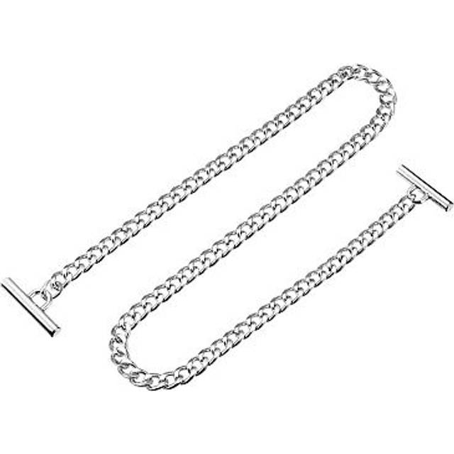 Iron Flat Chain Strap, 39 Handbag Purse Chain Strap Diy Bag Replacement Silver