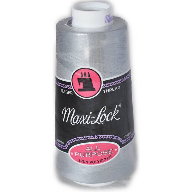 Maxi Lock All Purpose Thread Light Grey 3000 YD Cone MLT-031