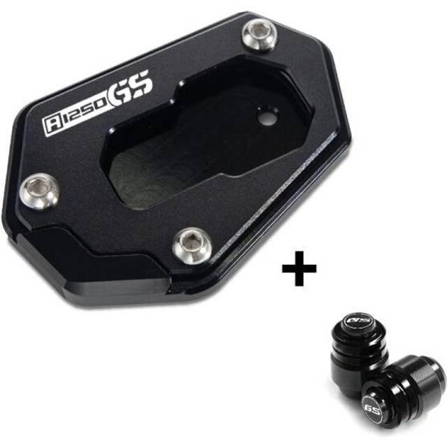 (black) Motorcycle Side Bracket Enlarged Extension Bracket Accessories