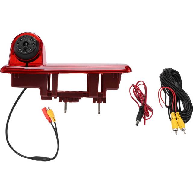 High Definition Waterproof IR Night Vision Rear View Backup Brake Light Camera for 2014 Vivaro / Trafic,Third