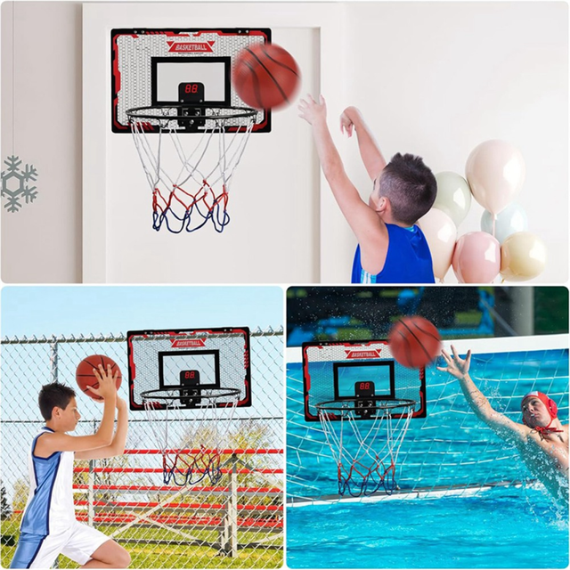 Indoor Wall Basketball, Basketball Hoop for Bedroom,Basketball A