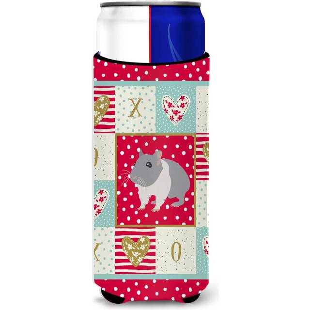 Caroline's Treasures CK5442MUK South African Hamster Love Ultra Hugger for slim cans cold-beverage-koozies  Multicolor