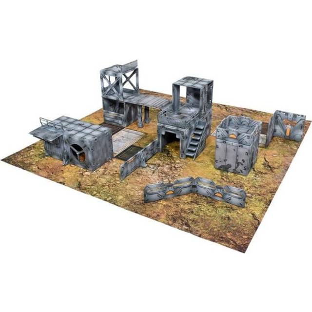 Mantic Entertainment  HALO - Flashpoint - Deluxe Buildable 3D Terrain Set Miniatures