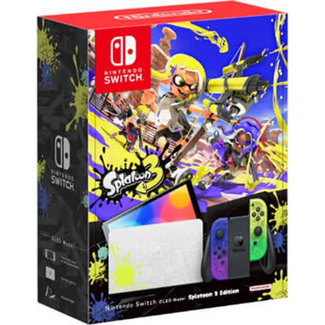 SWI Nintendo Switch OLED Model Console (Splatoon 3)