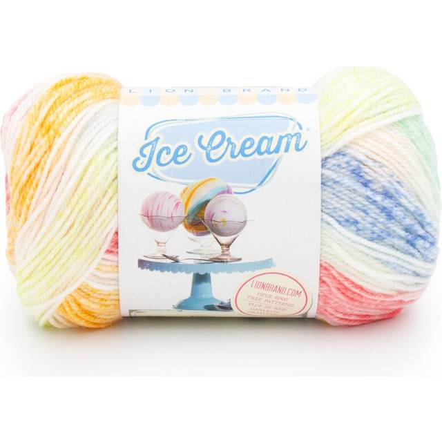Lion Brand Yarn Ice Cream  Baby Yarn for Knitting and Crochet  Turtle Tracks  1 Pack