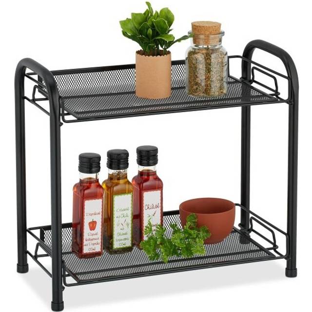 Metal spice rack