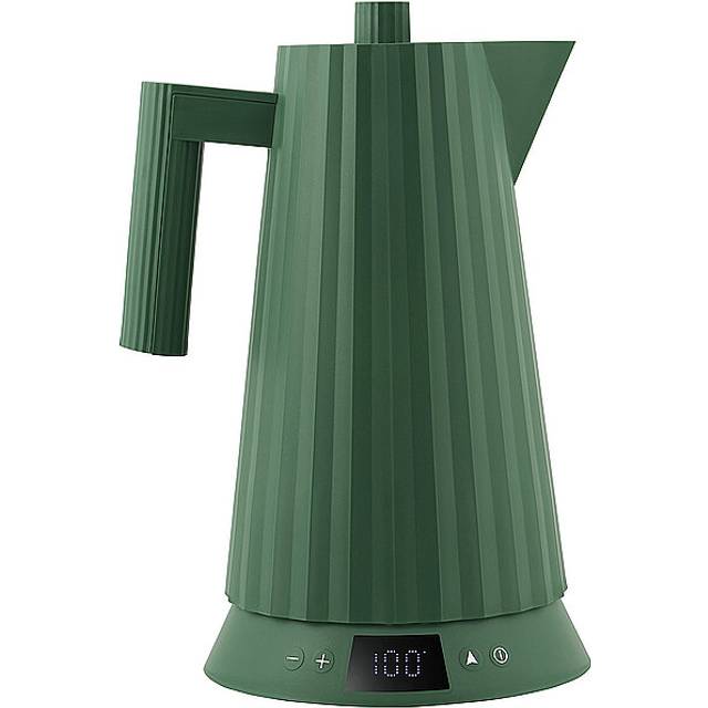Vattenkokare med temperaturinställning, Plissé, Grön - Alessi