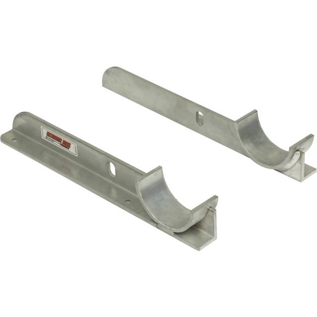 Extreme Max 5001.6271 Aluminum Floor Jack Mount for Enclosed Race Trailer Shop Garage Storage - Silver