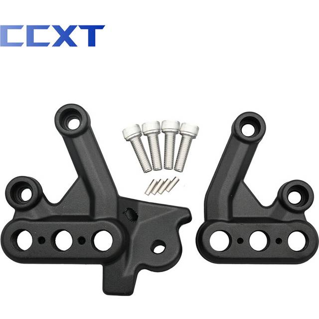 (Left Right Bracket) Electric Motorcycle CNC Foot Pegs Rests Pedals Footpegs Bracket For Surron Sur-Ron Light Bee X & Light Bee S Universal Parts