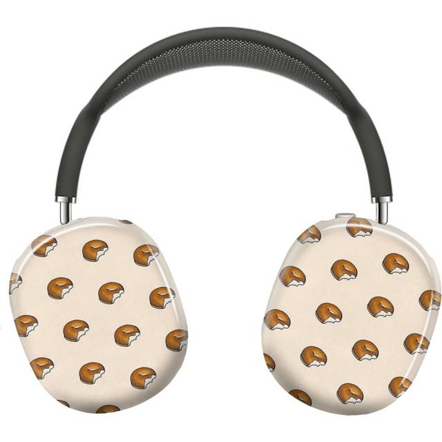 (Cream Cheese Bagel_3095) Protective Cover for AirPods Max Headphones Aesthetic Print Snap On Cases