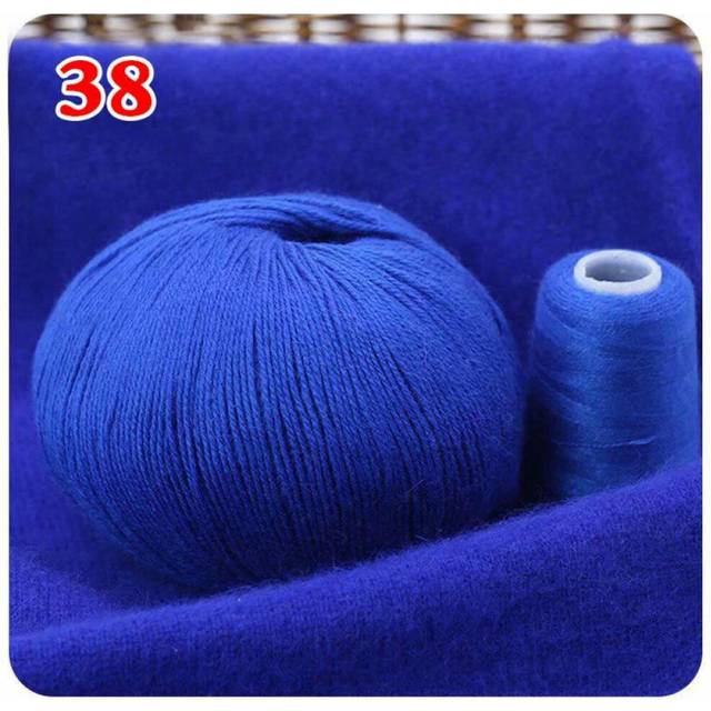(38) 50+20g/set Wool Cashmere Baby Hand-knitted Cashmere Yarn Knitting Yarn Ball 100% Mongolian Cashmere