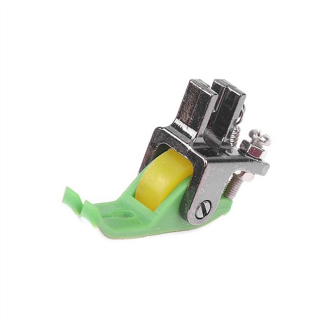 Universal Industrial Sewing Machine Leather Roller Wheel Presser Foot of Flat Car Thick Fabric Clothing Feet C