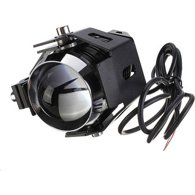 (Black) U5 3000LM Motorcycle LED Headlight Waterproof High Power Spot Light