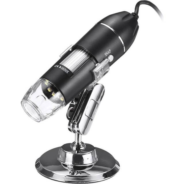 (1000X) 500X/1000X/1600X 2MP Handheld Digital Microscope Magnifier Camera With 8LEDs And Stand Microscope
