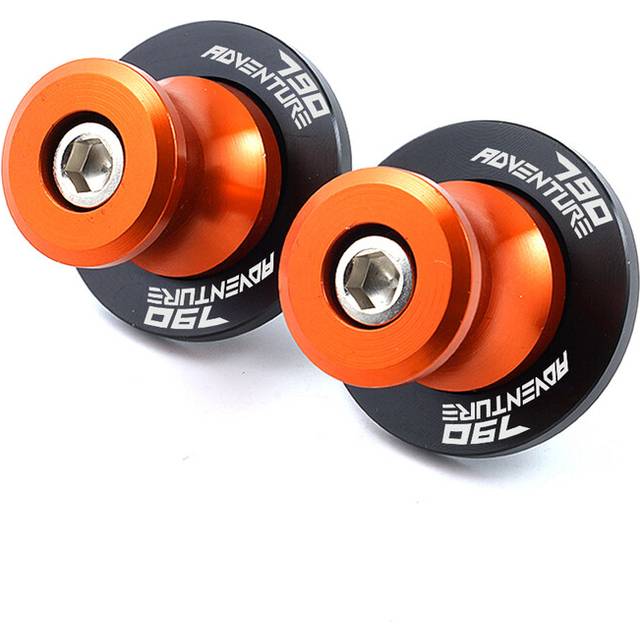 (orange-790adv) Motorcycle M10 Swingarm Spools Slider Stand For KTM 390 790 890 1050 1090