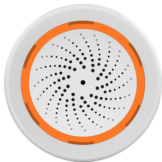 ZigBee NEO 90DB Sound and Light Sensor Tuya Smart Life Built-in Siren
