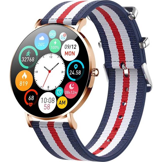 (gold) 2022 New Ultra Thin Smart Watch Women 1.36\