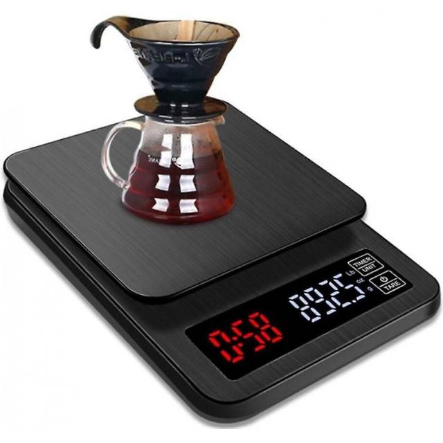 Mini Lcd Digital Electronic Drip Coffee Scale With Timer Weight Household Drip Scale Timer