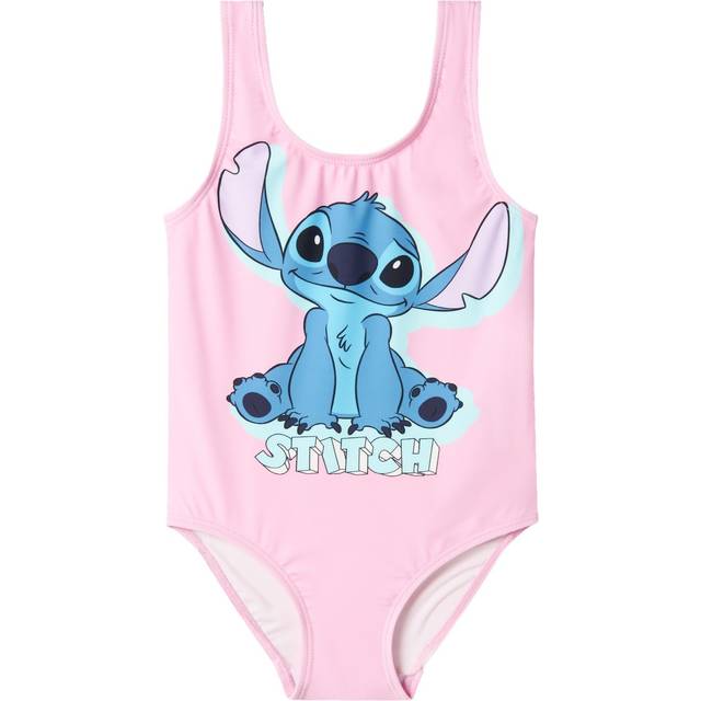 Name It Nmfmodina Stitch Swimsuit WDI Stl. 86/92 fepojkar - Baddräkter Från Magasin - Pink Frosting (86/92)