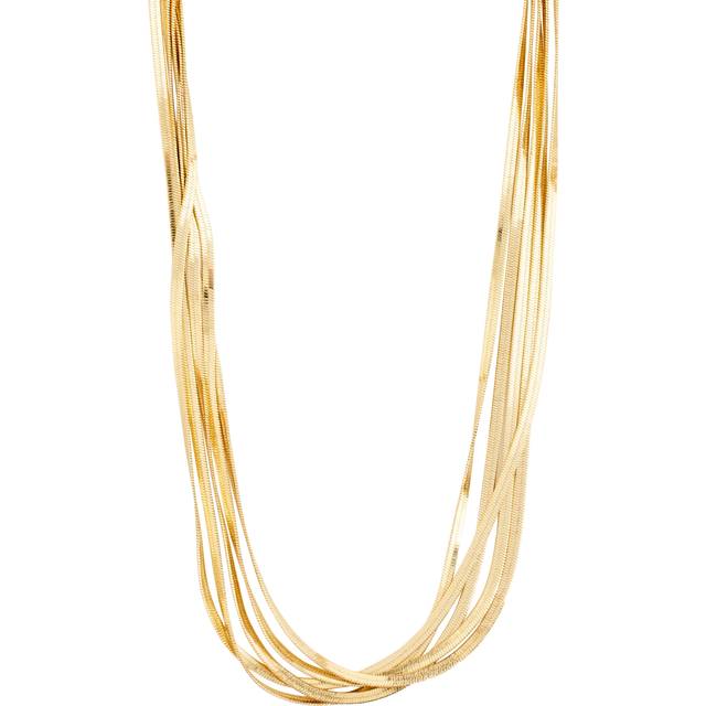 PILGRIM Kira Recycled Necklace |Guld |One Size