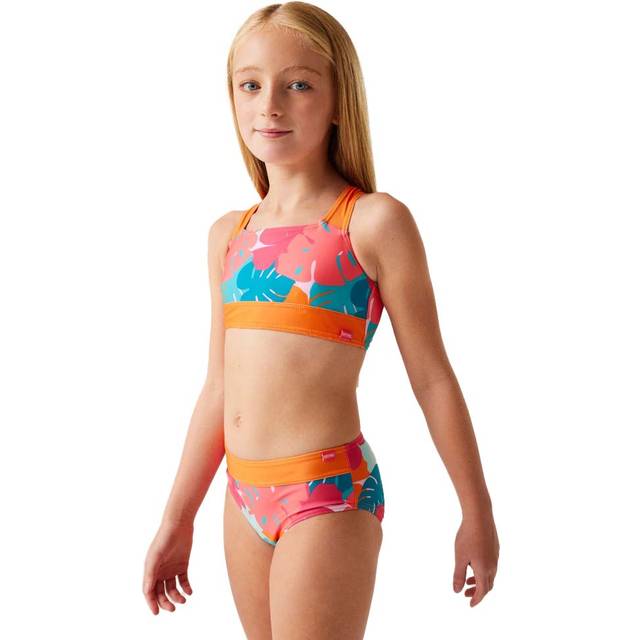 Regatta Girls Dakaria III UV Protection Bikini Set 11-12 Years - Chest 75-79cm (Height 146-152cm)