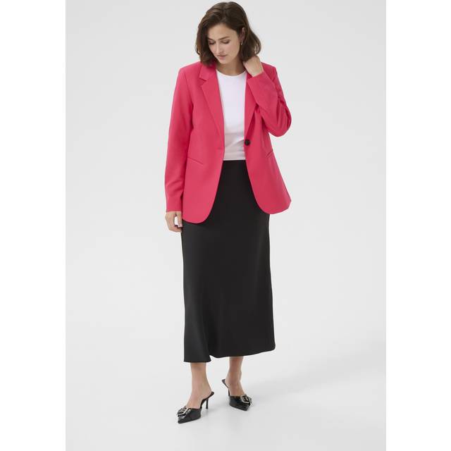 Kaffe Kasakura Blazer Dam Kavajer Stl. 36 - Från Magasin - Raspberry (36)