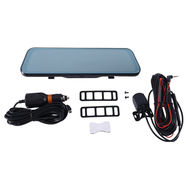 10 Inch1080P Car Dvr Mirror Dash Cam Dual Lens Dashcam Full HD Drive Recorder Stream Camera RearView