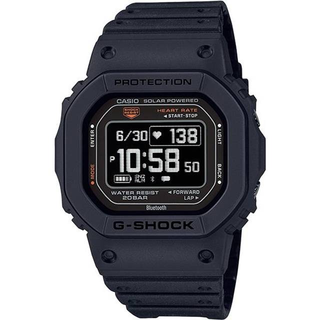 CASIO G-SHOCK DW-H5600-1JR [G-SHOCK Sports Line (G-SQUAD)DW-H5600 Series] Square Watch Black